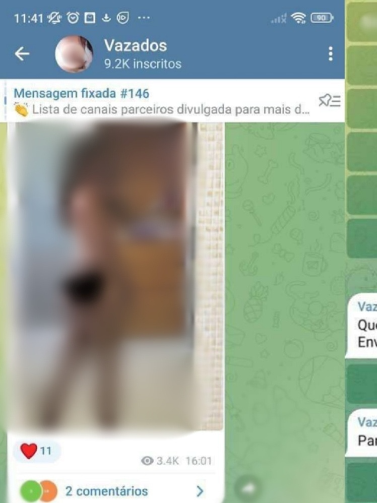 vazados telegram